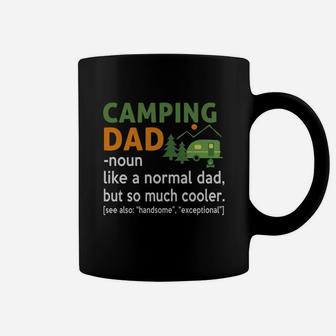 Camping Dad Definition Coffee Mug - Seseable