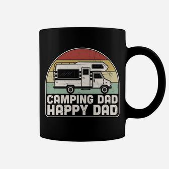 Camping Dad Happy Dad Truck Vintage Gift For Father Coffee Mug - Seseable