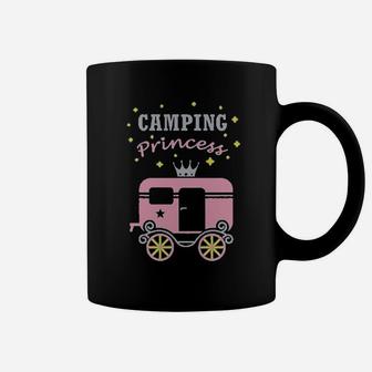 Camping Princess Gift For Girl Camper Camping Toddler Jersey Coffee Mug - Seseable