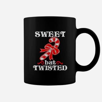 Candy Sweet But Twisted Funny Christmas Coffee Mug - Seseable