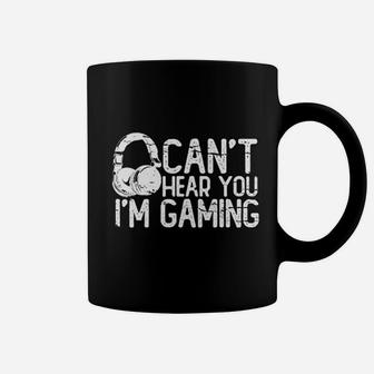 Cant Hear You I Am Gaming Headset Graphic Video Games Gamer Gift Coffee Mug - Seseable
