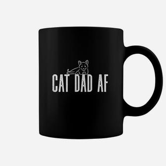 Cat Dad Af - Vintage Style Coffee Mug - Seseable