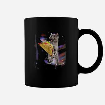 Cat Taco In Space Funny Cat And Taco Lovers Coffee Mug - Seseable