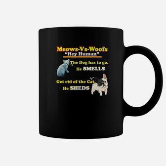 Cat Vs Dog Coffee Mug - Seseable