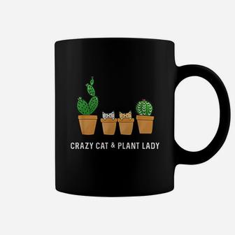 Catcus Cat Cactus Succulent Crazy Plant Mom Gift Coffee Mug - Seseable