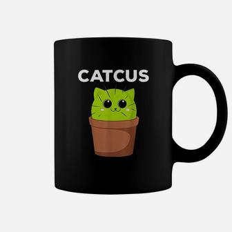 Catcus Funny Cat Pun Gift For Cat Moms Cactus Coffee Mug - Seseable