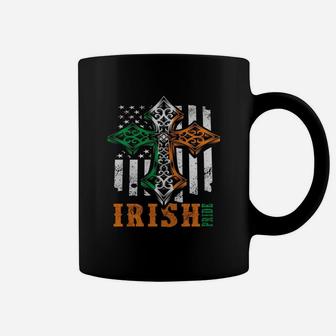 Celtic Cross - Irish Pride T-shirt Coffee Mug - Seseable