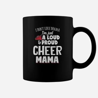 Cheer Mom Loud And Proud Mama Coffee Mug - Seseable