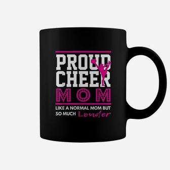 Cheerleading Proud Cheer Mom Coffee Mug - Seseable