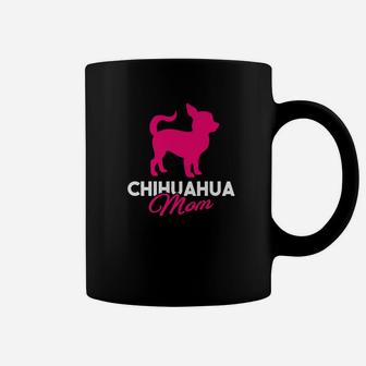 Chi Mom Shirt Funny For Chihuahua Dog Mom Coffee Mug - Seseable