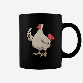 Chicken Costume T-shirt For Halloween Rooster Animal Cosplay Coffee Mug - Seseable