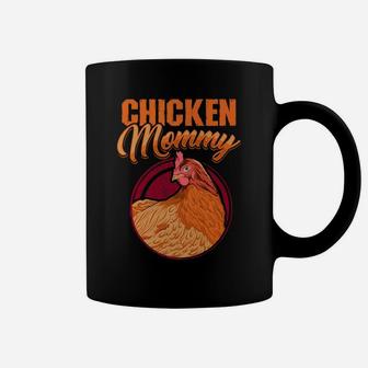 Chicken Mommy Farmer Poultry Gift Coffee Mug - Seseable