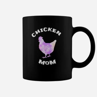 Chicken Watercolor Women Chicken Hen Mom Gift Coffee Mug - Seseable