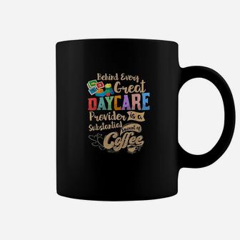 Childcare Provider Daycare Teacher Coffee Lover Drinker Coffee Mug - Seseable