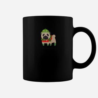 Christmas Bah Humpug Pug Dog Breed Coffee Mug - Seseable