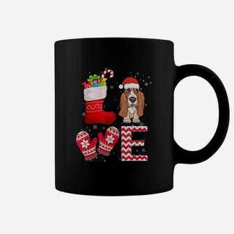 Christmas Basset Hound Lover Gifts Basset Hound Coffee Mug - Seseable