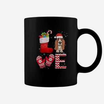 Christmas Basset Hound Lover Gifts Basset Hound Coffee Mug - Seseable