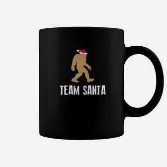 Christmas Bigfoot Team Santa Holiday Gift Coffee Mug - Seseable