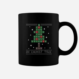 Christmas Chemistry Science Periodic Table Coffee Mug - Seseable