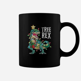 Christmas Dinosaur Tree Rex Pajamas Men Boys Kids Xmas Gifts Coffee Mug - Seseable