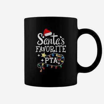 Christmas Physical Therapist Assistant Santas Favorite Pta Coffee Mug - Seseable