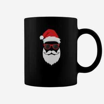 Christmas Santa Beard Head Face Costume Coffee Mug - Seseable