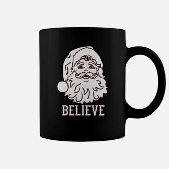 Christmas Santa Clause Believe Coffee Mug - Seseable