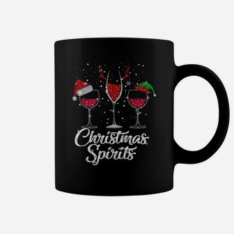Christmas Spirits Wine Funny Christmas Gifts Coffee Mug - Seseable