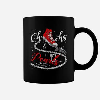 Chucks And Pearls 2021 Hbcu Black Girl Magic Coffee Mug - Seseable