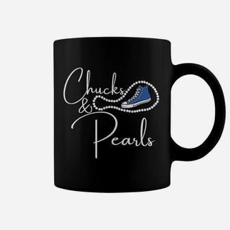 Chucks And Pearls 2021 Hbcu Black Girl Magic Coffee Mug - Seseable