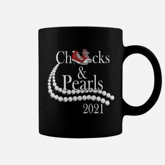 Chucks And Pearls 2021 Vintage Coffee Mug - Seseable