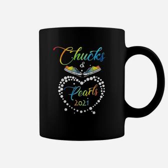 Chucks And Pearls 2021 Vintage Style Coffee Mug - Seseable