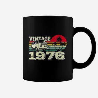 Classic Vintage 45th Gift Sunset Retro Caravan 1946 Birthday Coffee Mug - Seseable