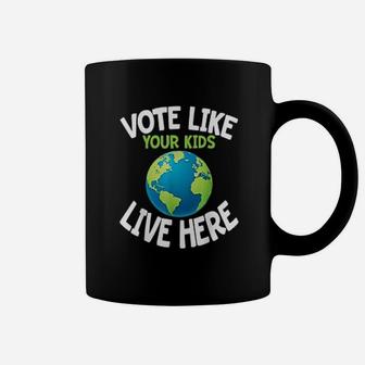 Climate Activist Earth Day Parent Child Fun Gift Coffee Mug - Seseable