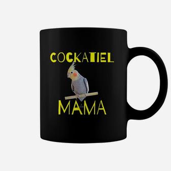 Cockatiel Mama Parrot Bird Lover Gift Coffee Mug - Seseable
