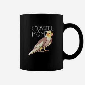 Cockatiel Mom Bird Lovers Funny Cockatiel Bird Gift For Mom Coffee Mug - Seseable