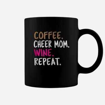 Coffee Cheer Mom Wine Coffee Mug - Seseable
