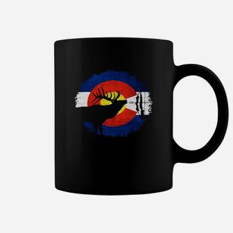 Colorado Shirt For Elk Hunting Black Youth B Coffee Mug - Seseable