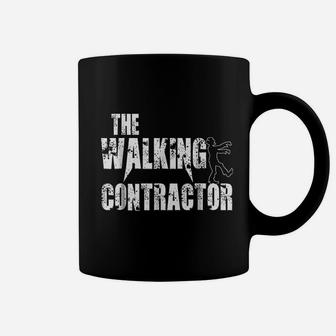 Contractor Gift Walking Contract B Day Zombie Coffee Mug - Seseable