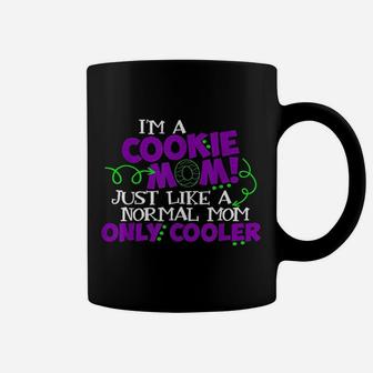Cookie Mom Scouts Girl Kids Scouting Funny Cookies Coffee Mug - Seseable