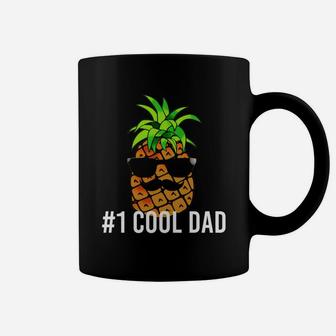 Cool Dad Mr Pineapple Fathers Day Shirt Black Men Coffee Mug - Seseable