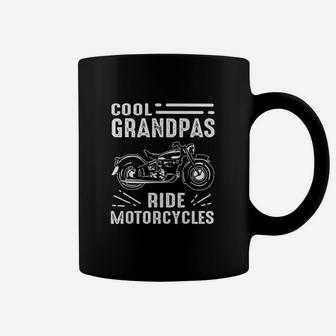 Cool Grandpas Ride Motorcycles Funny Grand Father Biker Coffee Mug - Seseable