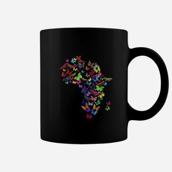 Cool Mama Africa Butterfly Style Coffee Mug - Seseable