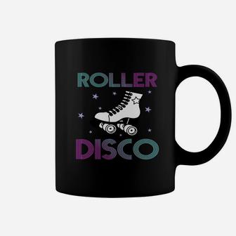 Cool Vintage Roller Disco Retro 70s And 80s Party Coffee Mug - Seseable