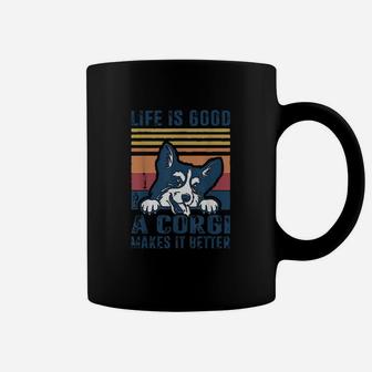 Corgi Dog Gifts For Corgi Lovers Men Women Corgi Coffee Mug | Seseable UK