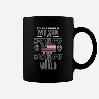 Corrections Officer My Son The Correctional Officer Coffee Mug - Seseable