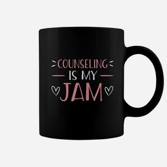 Counseling Is My Jam School Counselor Appreciation Coffee Mug - Seseable