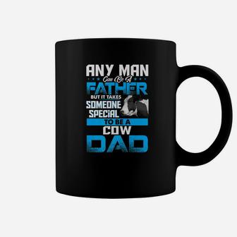 Cow Dad Animal Lovers Fathers Day Gif Coffee Mug - Seseable