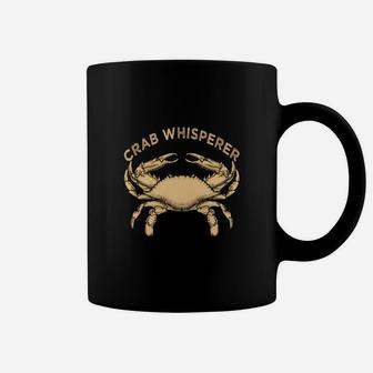 Crab Whisperer Vintage Crabbing Hunting Fishing Crabs Coffee Mug - Seseable