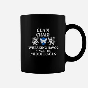 Craig Scottish Family Clan Scotland Coffee Mug - Seseable